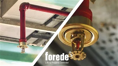 ESFR Fire Sprinkler fyrir þurrt sprinklerkerfi
